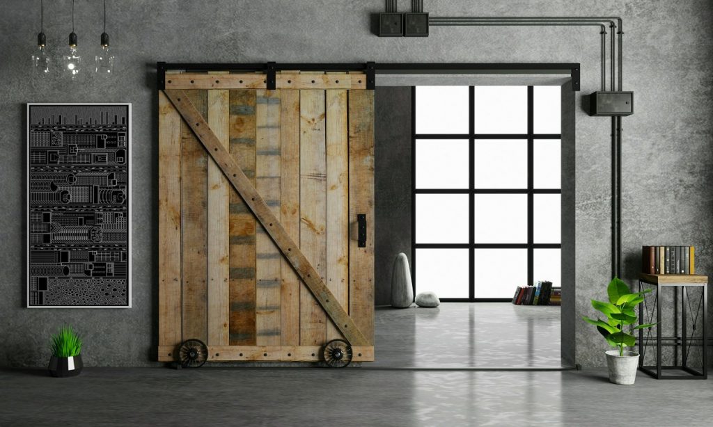 Jakie drzwi wewnętrzne do mieszkania w stylu industrialnym?