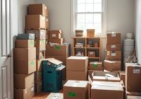 Rozpakowywanie kartonów pokój po pokoju: jak zaplanować i utrzymać porządek bez stresu